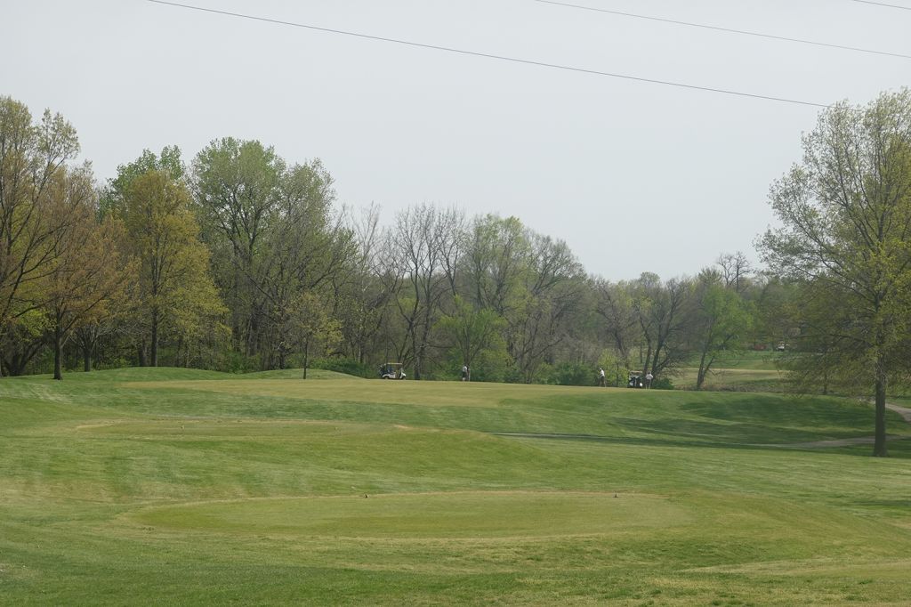 13th Hole at Spencer T. Olin Golf Course (425 Yard Par 4)